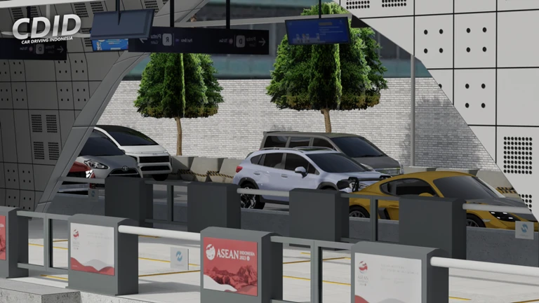 Banner Car Driving Indonesia